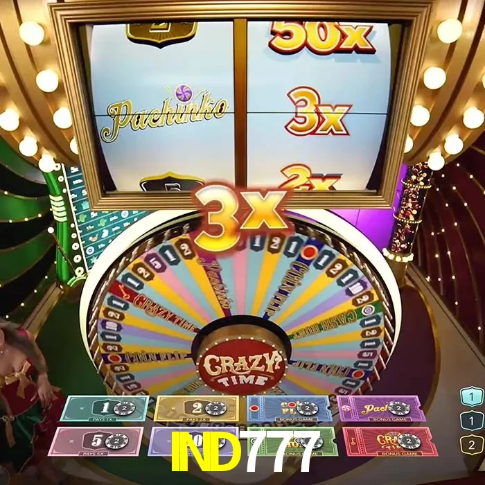 IND777 — Crazy Time live game show | Play on Android APK & iPhone for real money | Evolution