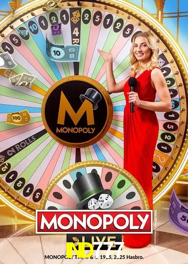 IND777 — Monopoly Live live game show | Play on Android APK & iPhone for real money | Evolution